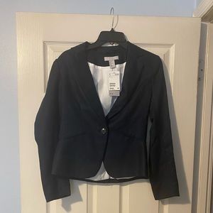 NWT H&M Linen Blazer sz 6